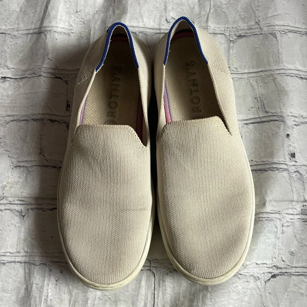 Rothy’s Sand The Orginal Slip On Sneaker - Picture 2 of 7
